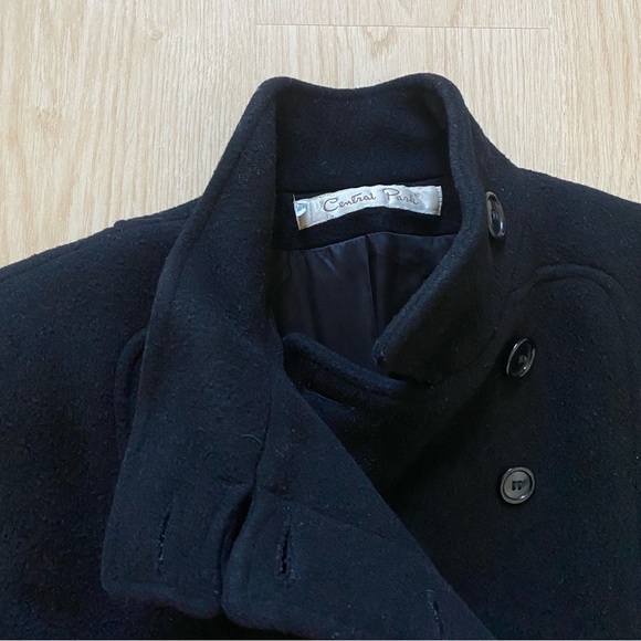 Vintage 80s Central Park Wool Trench Coat | Petite S | Made in USA - Picture 13 of 13